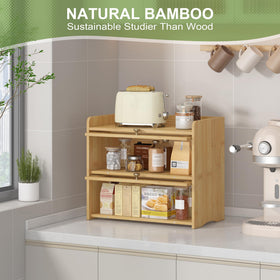 JANSNIMEN farmhouse-style design complements any kitchen counter.