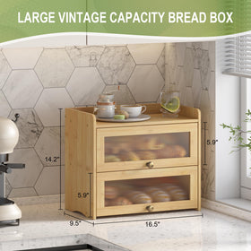 JANSNIMEN natural bamboo construction for sturdy, eco-friendly storage.