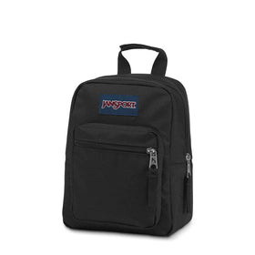 Durable JanSport lunch bag designed for easy storage in a backpack.