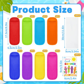 JANYUN neoprene popsicle holder keeps treats cold and fingers safe.