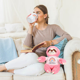 JAJOAGIA Emotional Support Sloth image portrays a hug-like companion offering reassurance.