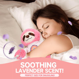 JAJOAGIA Teen Sympathy Basket image highlights lavender scented sloth for calming moments.