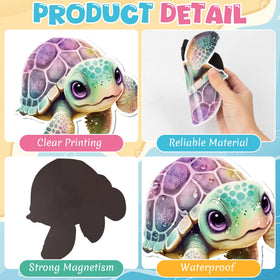 JAPBOR fridge magnets with sea animals for durable kitchen decor