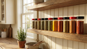 JARMING COLLECTIONS dishwasher-safe jars simplify cleaning and reuse.