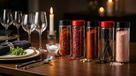 JARMING COLLECTIONS vertical storage maximizes pantry space.