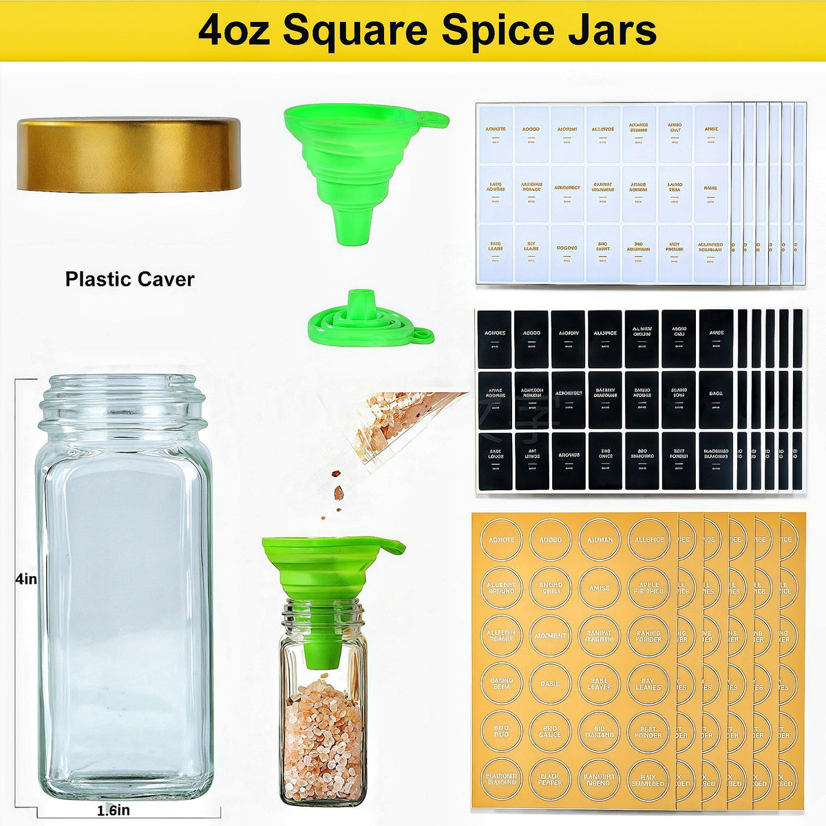Jarxsun folding silicone funnel demonstrates convenient pour and transfer