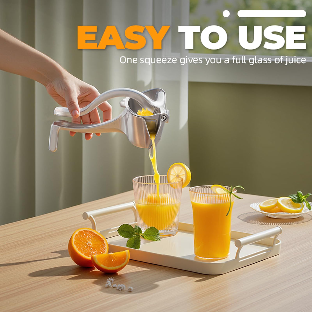 JASISS compact design fits neatly on a countertop.