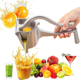 JASISS Juicer with ergonomic handle for effortless squeezing.
