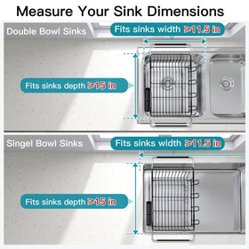 JASIWAY compact kitchen dish drainer holds essentials without overcrowding small spaces