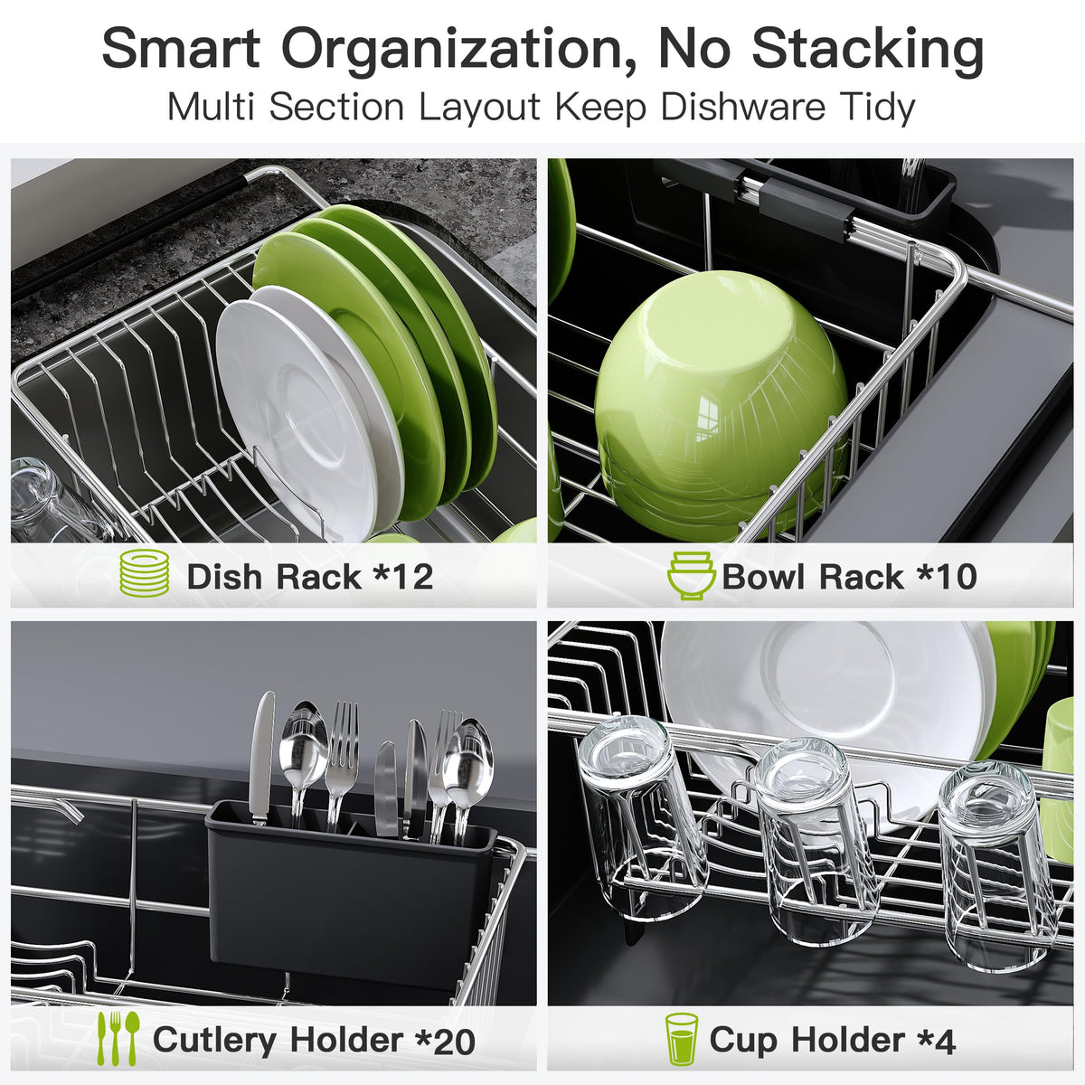JASIWAY silicone sleeves protect sink surfaces and prevent slipping.