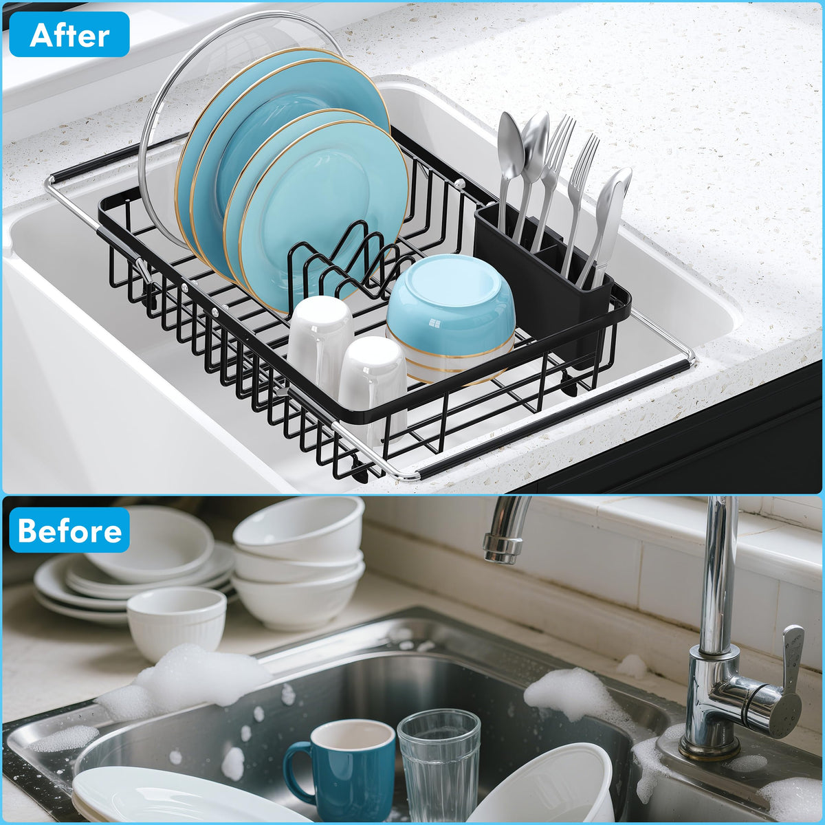 JASIWAY quick assembly lets you start drying dishes faster