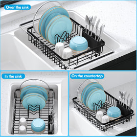 JASIWAY open-wire drain design lets water drip into the sink