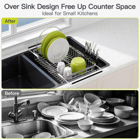 JASIWAY stainless steel drying rack shows rust-proof durability.