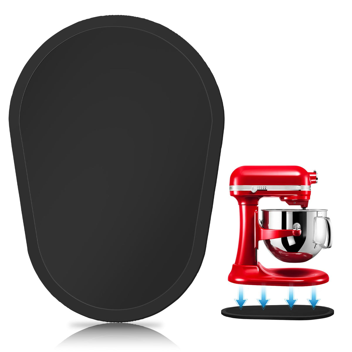 JAYOBGO mixer slider enables easy movement from corner to center, saving time