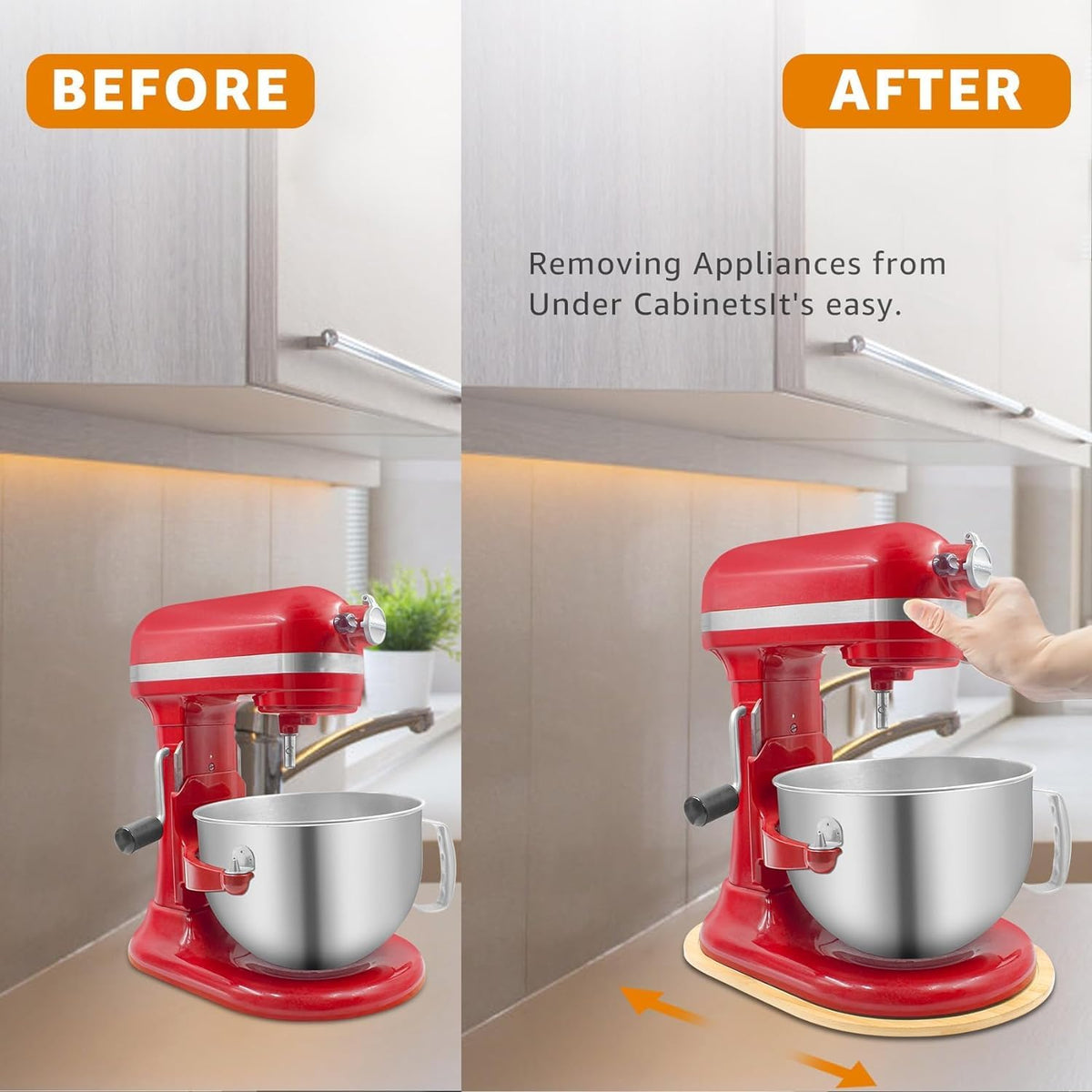 JAYOBGO smooth sliding surface — reduces friction for effortless repositioning in tight spaces.