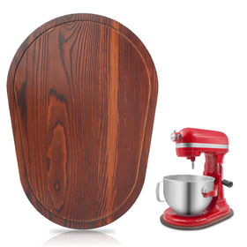 JAYOBGO mixer slider bamboo mat for easy relocation of your KitchenAid.