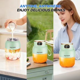 Jayrooot easy-clean, dishwasher-safe cup streamlines cleanup.