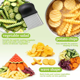 JAYVAR Crinkle Cutter enables precise, decorative cuts for plates