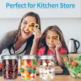 Jazb dishwasher-safe jar 16oz for quick cleaning and reuse