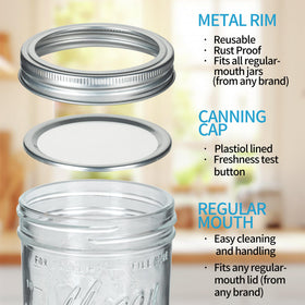 Jazb meal-prep jar 16oz convenient for daily lunches on-the-go