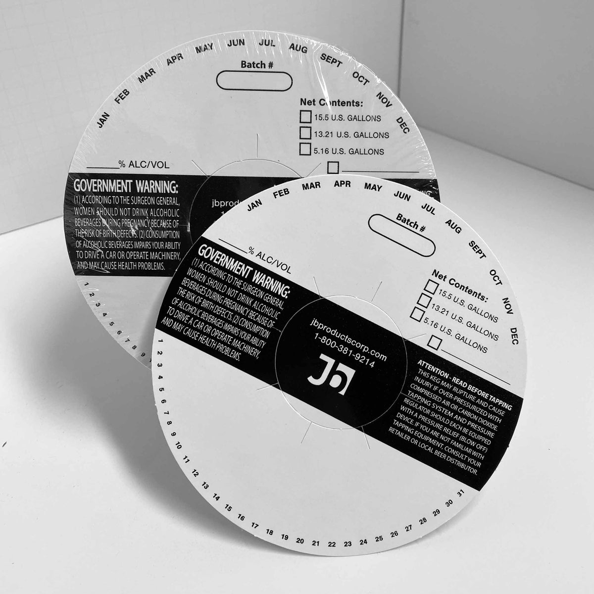 JB Products all-weather durability collar suitable for indoor and outdoor use.