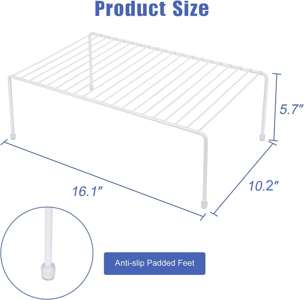 JBESUHI white kitchen shelf on counter aiding organized storage