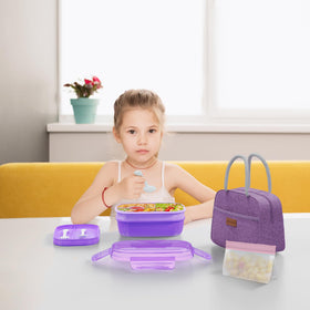 JBGOYON three-stackable containers save space in bags