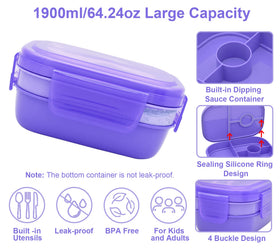 JBGOYON bottom four-cup section ideal for balanced portions