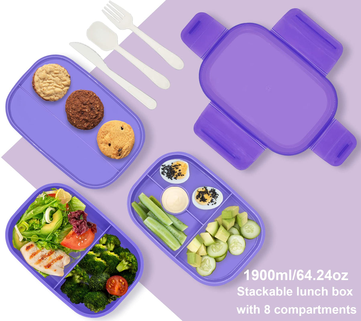 JBGOYON BPA-free materials for safe daily lunch storage