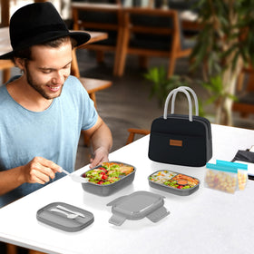 JBGOYON containers are dishwasher-safe for quick cleanup.