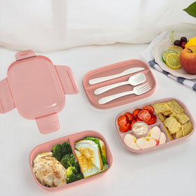 JBGOYON pink lunch box ideal for school and work.