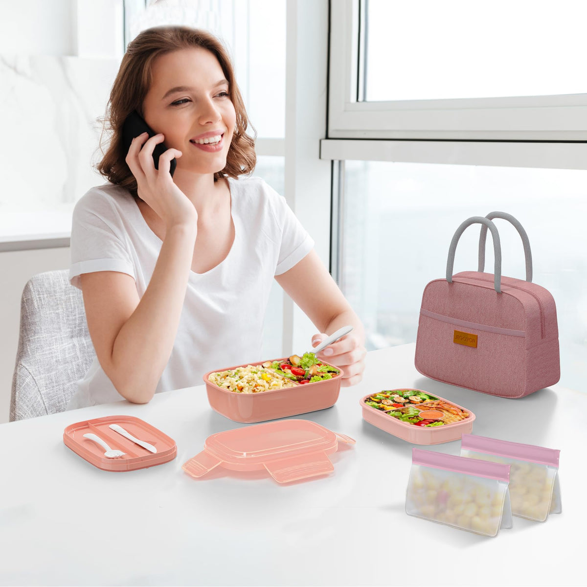 JBGOYON three-layer design supports easy portioning and variety.