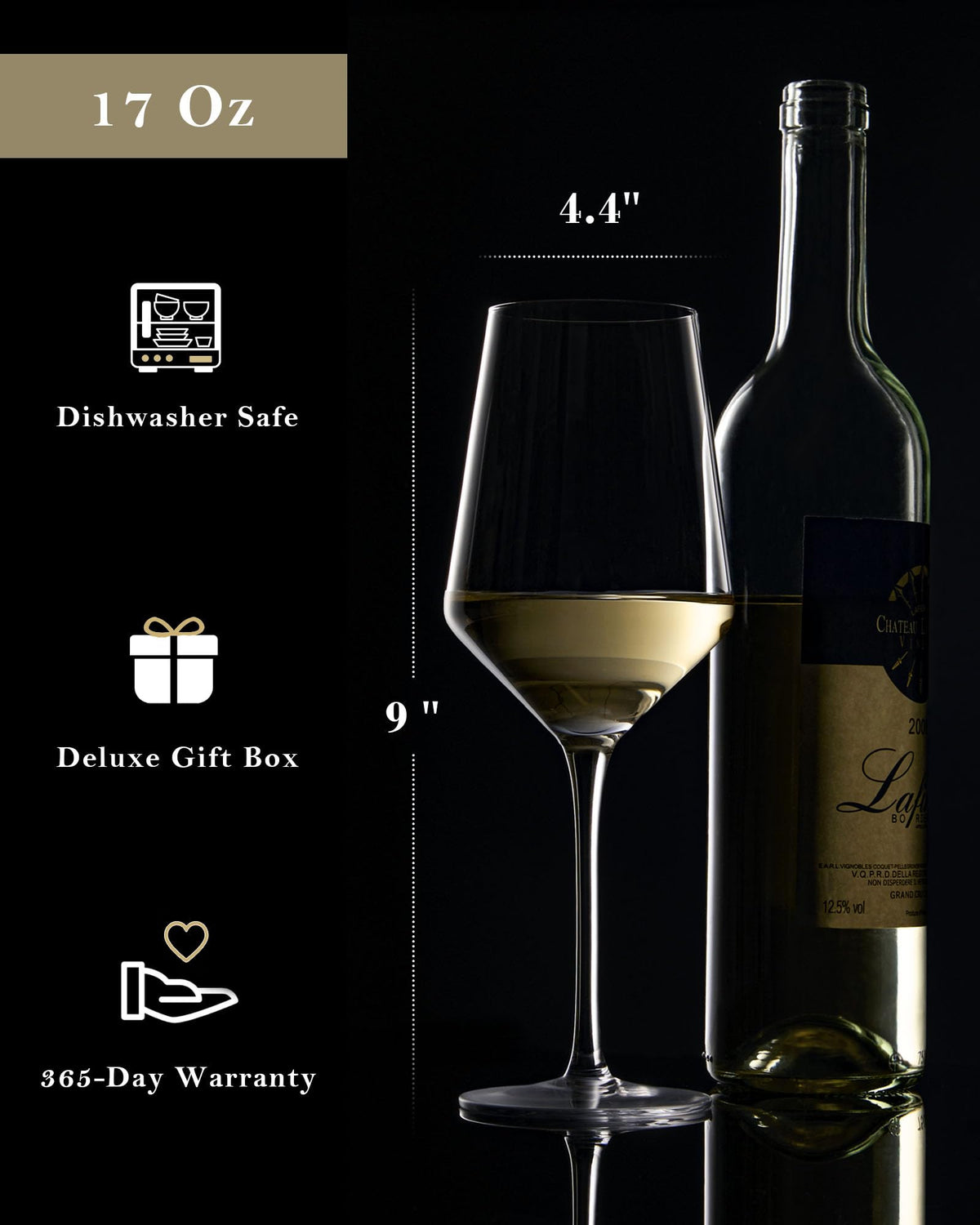 JBHO golden ratio design adds elegance and balance to sipping.