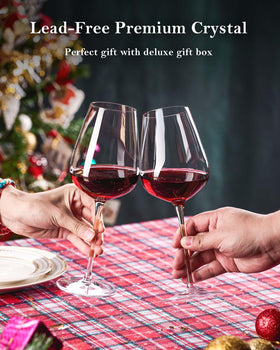 JBHO lead-free crystal ensures purity and safer tasting for celebrations.