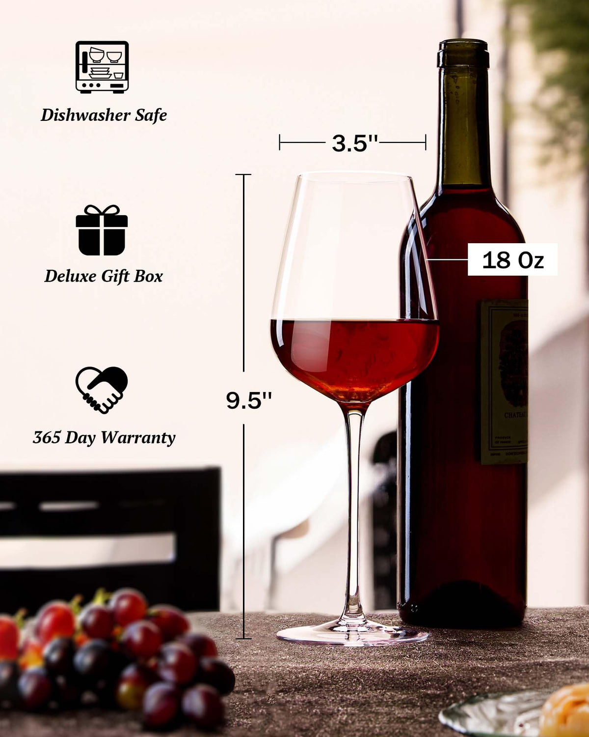 JBHO gift packaging makes a thoughtful present for wine lovers.