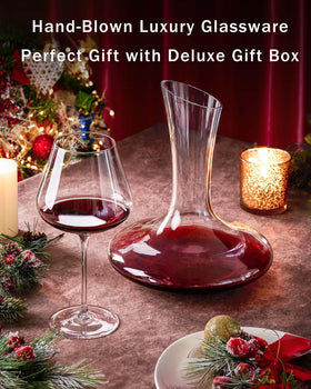 JBHO Italian-style lead-free crystal wine glasses for daily use and special occasions.