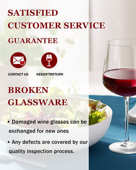 JBHO luxury bar-top wine glass complements upscale dining and entertaining.