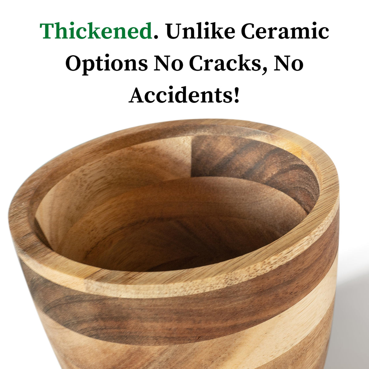 Ventilation holes regulate moisture for fresher garlic.