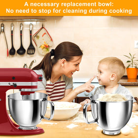 JEASOM bowl with ergonomic handle for secure grip