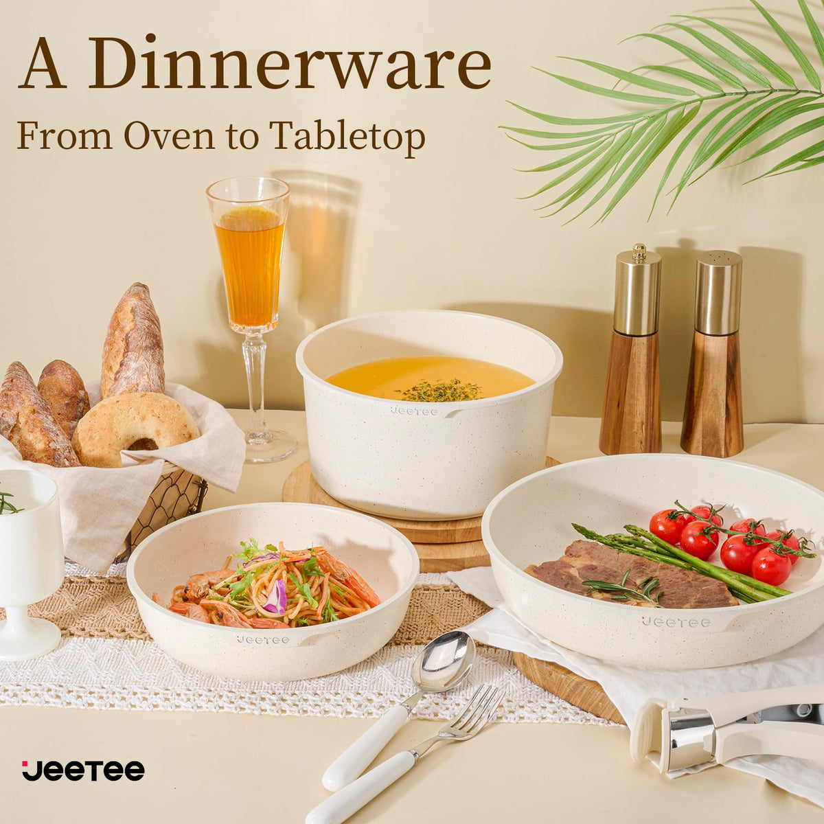 JEETEE fridge storage lids helps preserve leftovers neatly.