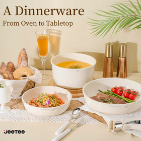 JEETEE fridge storage lids helps preserve leftovers neatly.