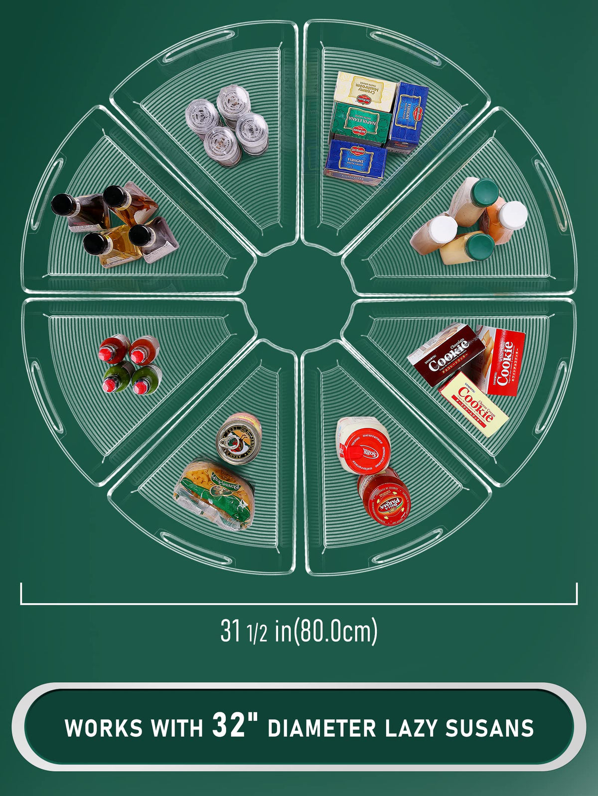 JEISSLIA 28-inch corner bin promotes easy access and organized shelves.