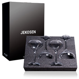 JEKOSEN laser-cut thin rim provides even edges and premium feel.