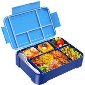Jelife Bento lunchbox with six compartments for balanced kids' meals.