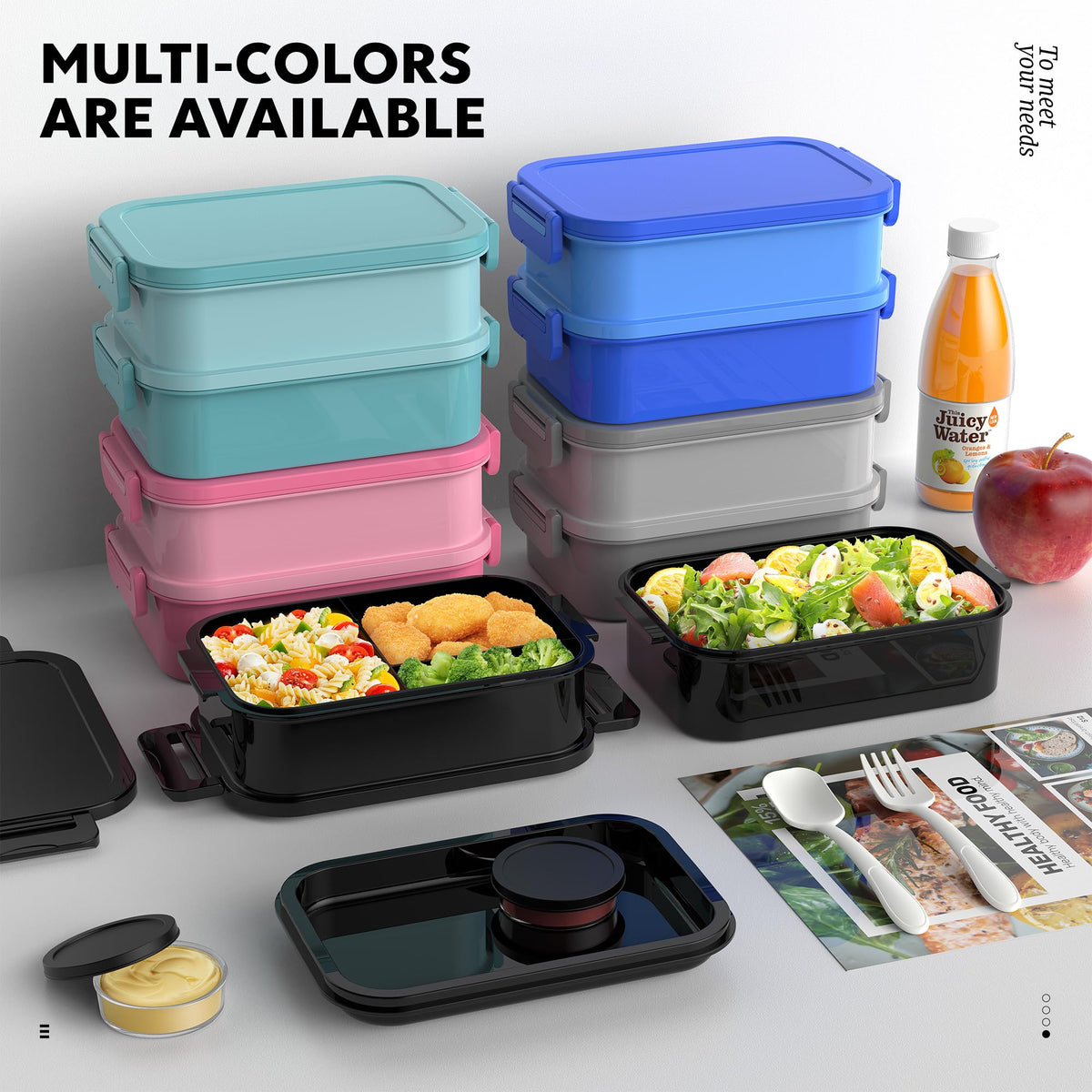 Jelife ideal for dining out, work meals, and meal prep.