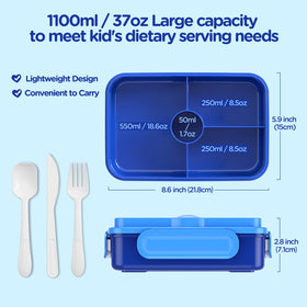 Jelife bento is microwave and dishwasher safe for quick cleanup