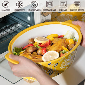 Jemirry lasagna dish for oven ready to bake and serve