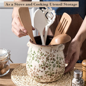 Jemirry compact size fits 10–15 utensils for tidy prep areas.