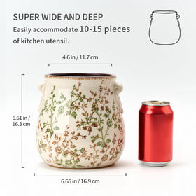 Jemirry crackled glaze texture adds decorative depth and style.