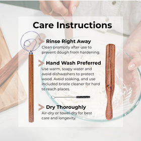 Set in a home kitchen during bread preparation